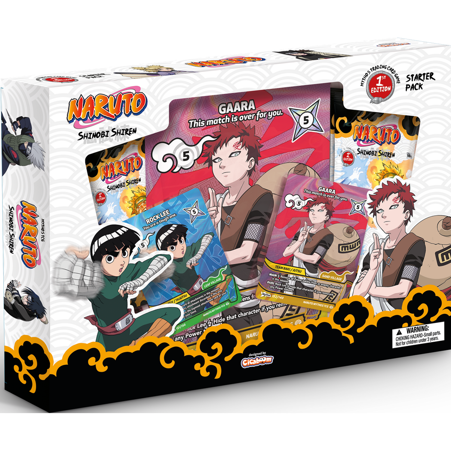 Naruto Mythos TCG Shinobi Shiren Gaara vs Rock Lee Starter Pack